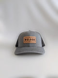 Welder. Gray and Black, Classic Trucker Hat